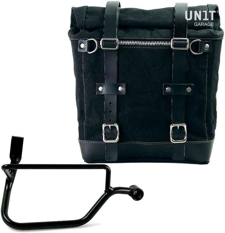 Unitgarage / ユニットガレージ Canvas Side Pannier Scram 22L-30L + Right Subframe Triumph Street Twin 900 (2016 until now) | U201-1017DX