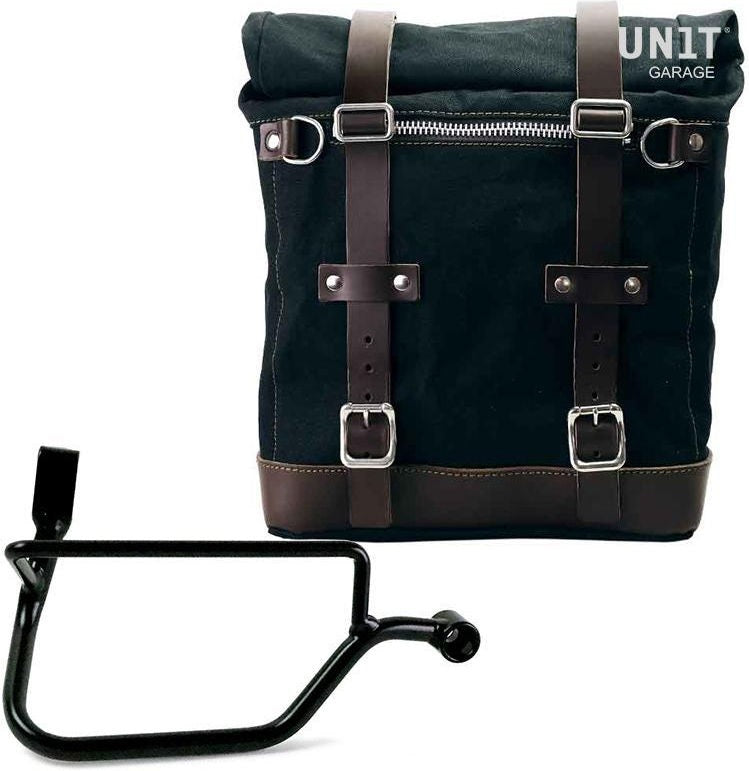 Unitgarage / ユニットガレージ Canvas Side Pannier Scram 22L-30L + Right Subframe Triumph Street Twin 900 (2016 until now) | U201-1017DX