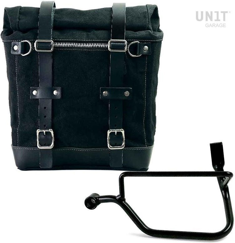 Unitgarage / ユニットガレージ Canvas Side Pannier Scram 22L-30L + Left Subframe Triumph Street Twin 900 (2016 until now) | U201-1017SX