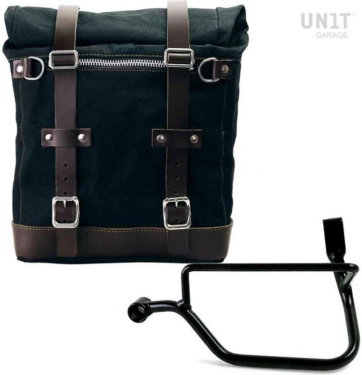 Unitgarage / ユニットガレージ Canvas Side Pannier Scram 22L-30L + Left Subframe Triumph Street Twin 900 (2016 until now) | U201-1017SX