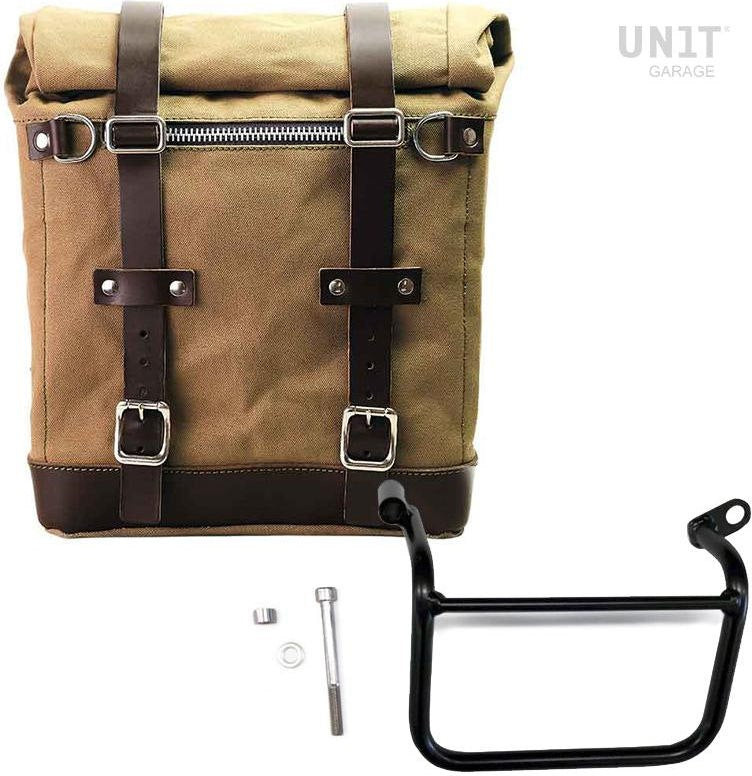 Unitgarage / ユニットガレージ Canvas Side Pannier Scram 22L-30L + Left Subframe Triumph Scrambler 1200 XC_XE (2019 until now) | U201-1019SX