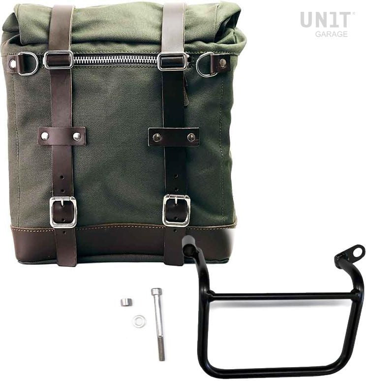 Unitgarage / ユニットガレージ Canvas Side Pannier Scram 22L-30L + Left Subframe Triumph Scrambler 1200 XC_XE (2019 until now) | U201-1019SX
