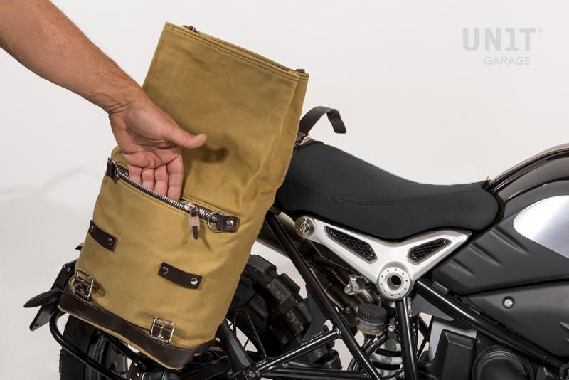 Unitgarage / ユニットガレージ Canvas Side Pannier Scram 22L-30L + Subframe NineT Series | U201-1620
