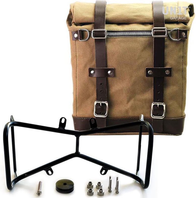 Unitgarage / ユニットガレージ Canvas Side Pannier Scram 22L-30L + Symmetrical Double Subframe NineT | U201-1632-A2