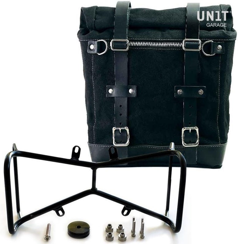 Unitgarage / ユニットガレージ Canvas Side Pannier Scram 22L-30L + Symmetrical Double Subframe NineT | U201-1632-A2