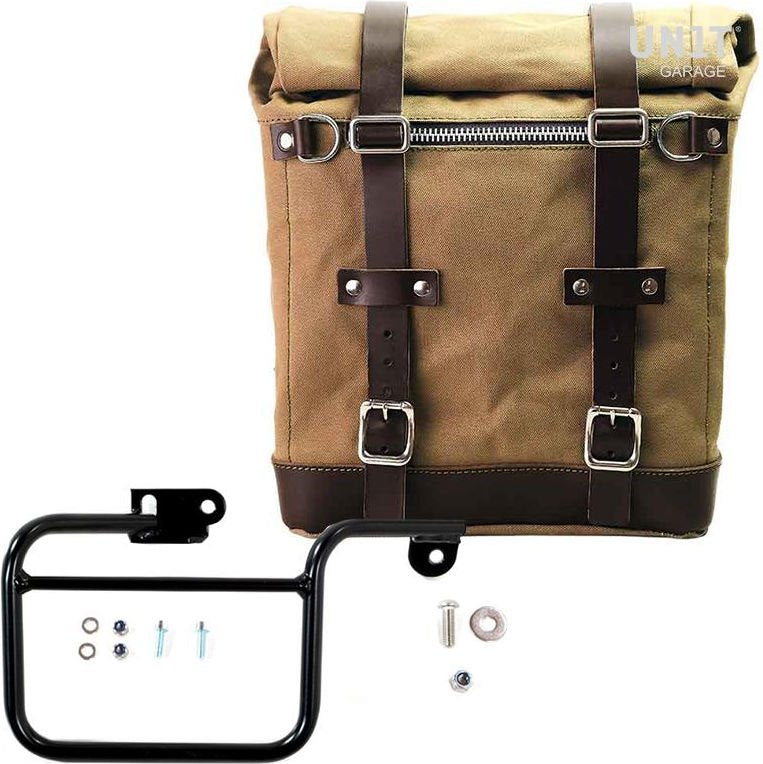 Unitgarage / ユニットガレージ Canvas Side Pannier Scram 22L-30L + Subframe K Series | U201+1806