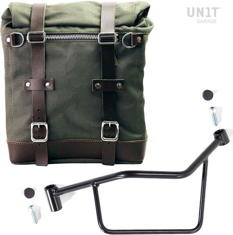 Unitgarage / ユニットガレージ Canvas Side Pannier Scram 22L-30L + Left Subframe R 1200 R LC | U201-2101SX