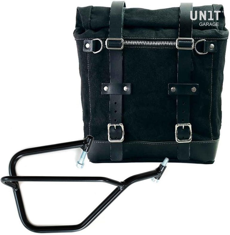 Unitgarage / ユニットガレージ Canvas Side Pannier Scram 22L-30L + Right Subframe Yamaha | U201-2504DX