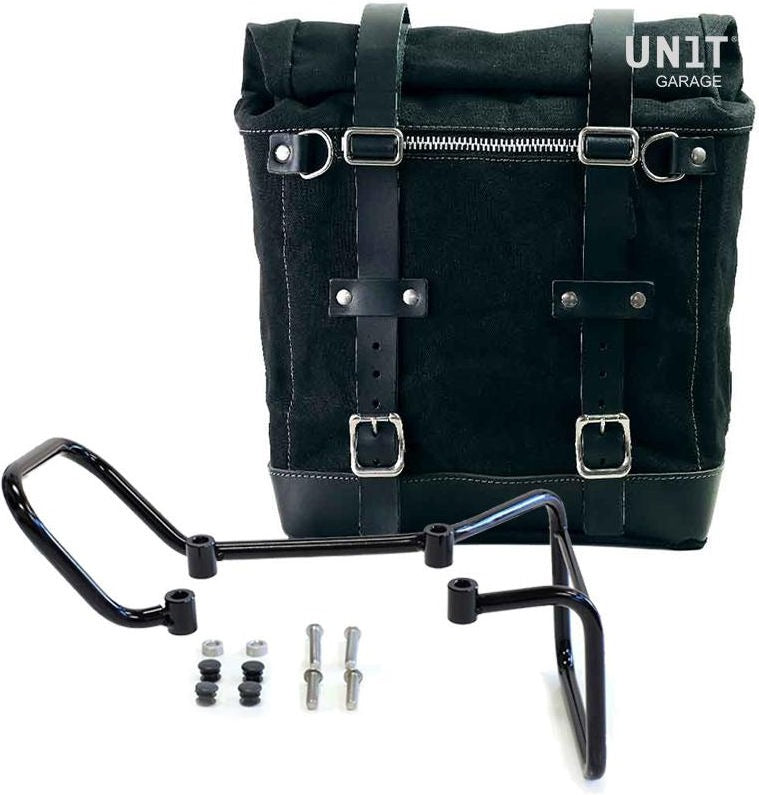 Unitgarage / ユニットガレージ Canvas Side Pannier Scram 22L-30L + Subframe husqvarna 401 (2017-2019) | U201-3000