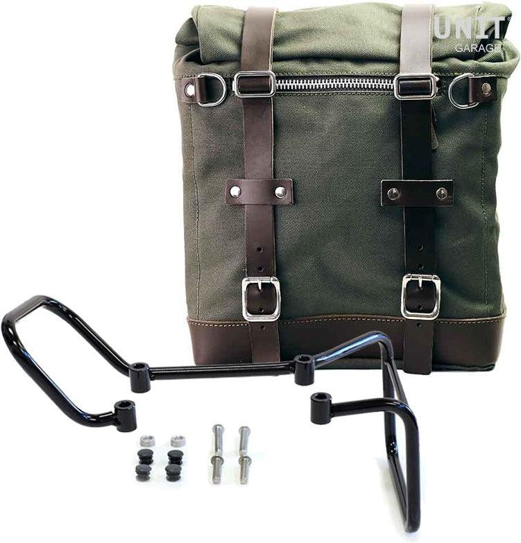 Unitgarage / ユニットガレージ Canvas Side Pannier Scram 22L-30L + Subframe husqvarna 401 (2017-2019) | U201-3000