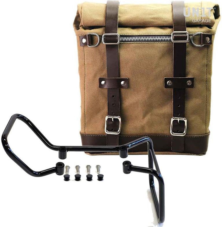 Unitgarage / ユニットガレージ Canvas Side Pannier Scram 22L-30L + Subframe husqvarna vitpilen 701 | U201-3001