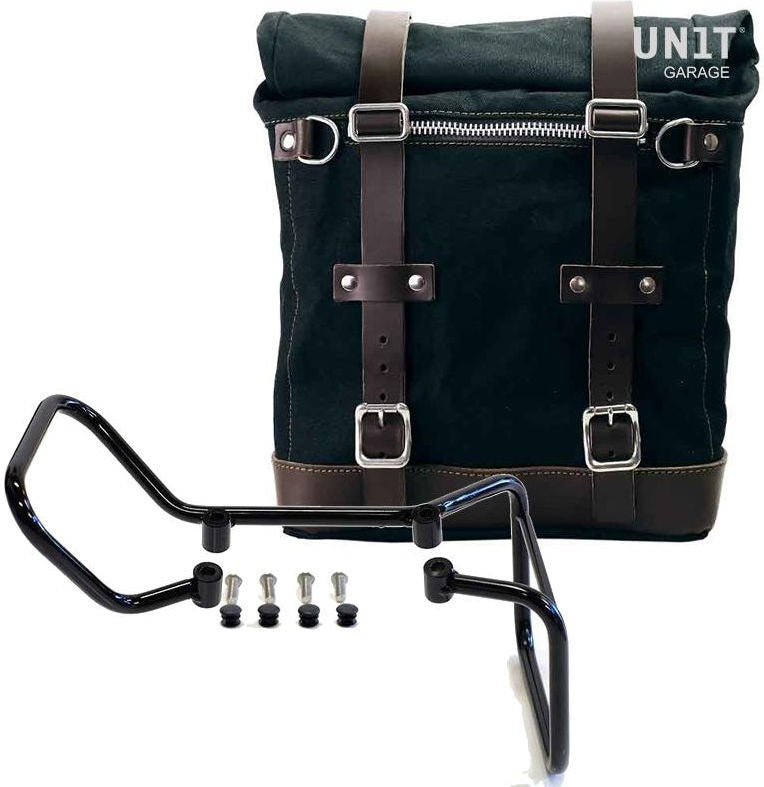 Unitgarage / ユニットガレージ Canvas Side Pannier Scram 22L-30L + Subframe husqvarna vitpilen 701 | U201-3001