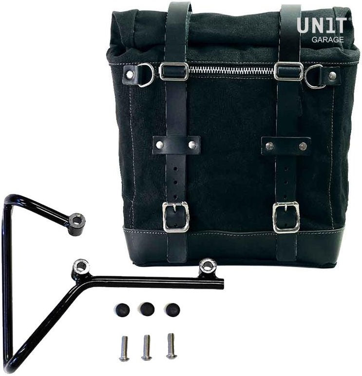 Unitgarage / ユニットガレージ Canvas Side Pannier Scram 22L-30L + Subframe husqvarna svartpilen 701 | U201-3002