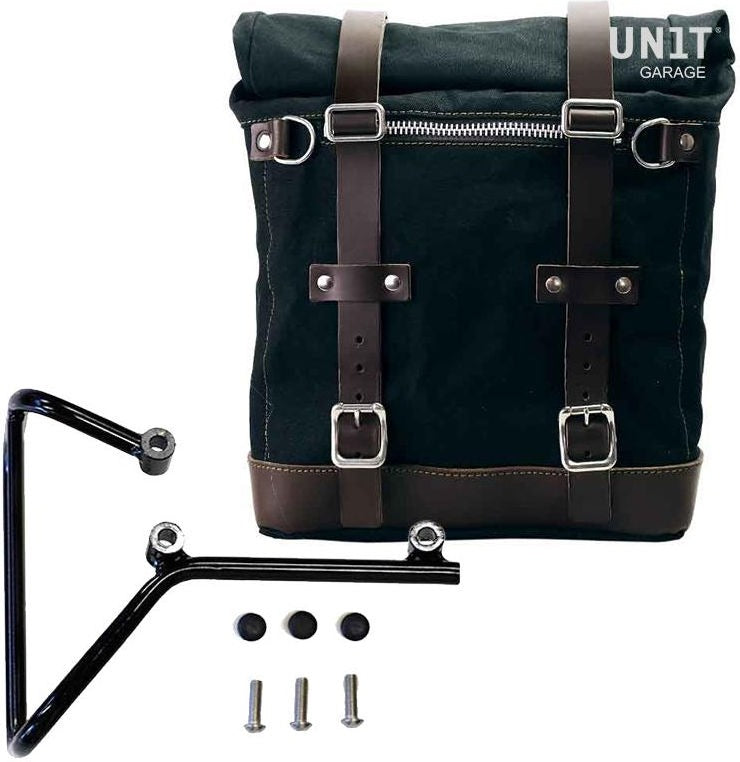 Unitgarage / ユニットガレージ Canvas Side Pannier Scram 22L-30L + Subframe husqvarna svartpilen 701 | U201-3002
