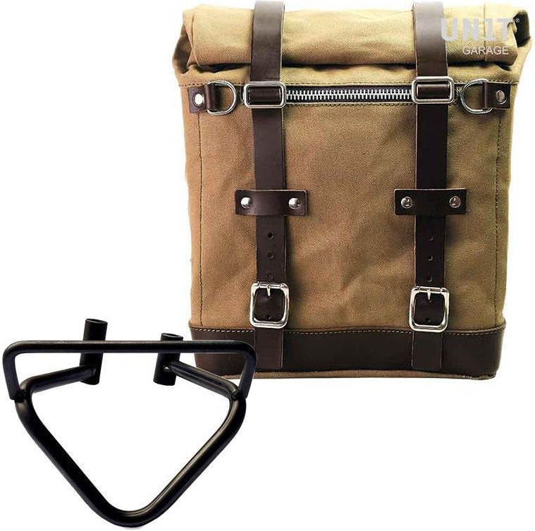 Unitgarage / ユニットガレージ Canvas Side Pannier Scram 22L-30L + Right Subframe husqvarna 200 (2020 until now) | U201-3003DX