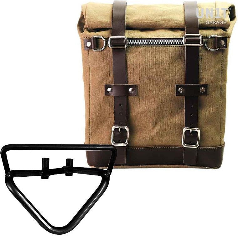 Unitgarage / ユニットガレージ Canvas Side Pannier Scram 22L-30L + Right Subframe husqvarna 401 (2020 until now) | U201-3004DX