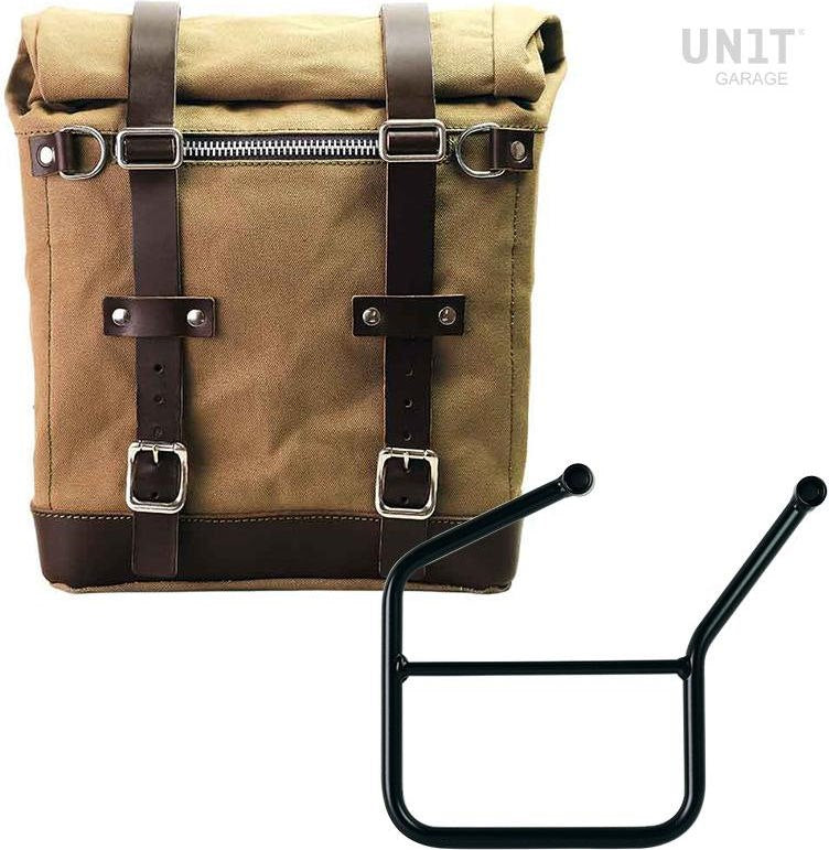 Unitgarage / ユニットガレージ Canvas Side Pannier Scram 22L-30L + Left Subframe HUSQVARNA | U201-3007SX
