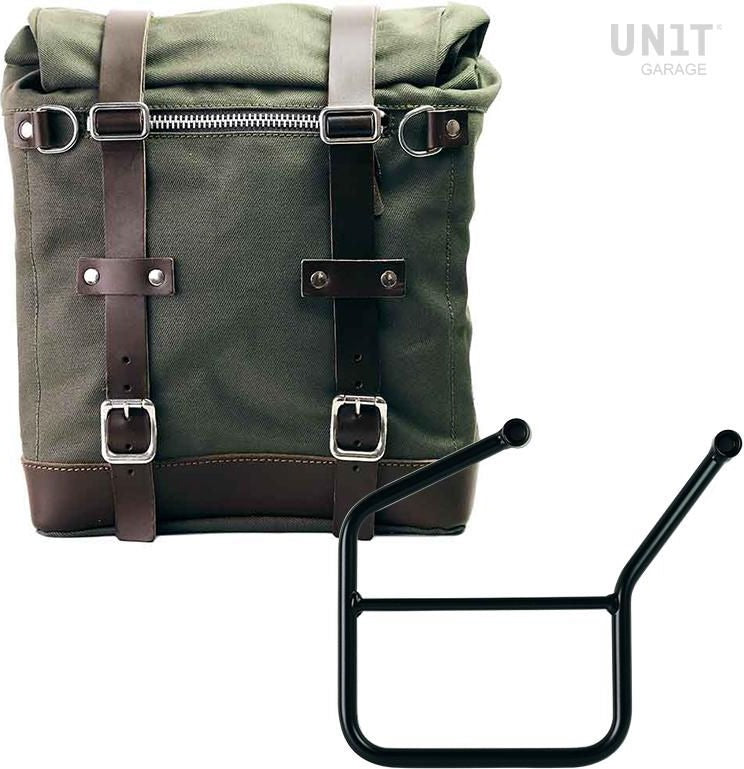 Unitgarage / ユニットガレージ Canvas Side Pannier Scram 22L-30L + Left Subframe HUSQVARNA | U201-3007SX
