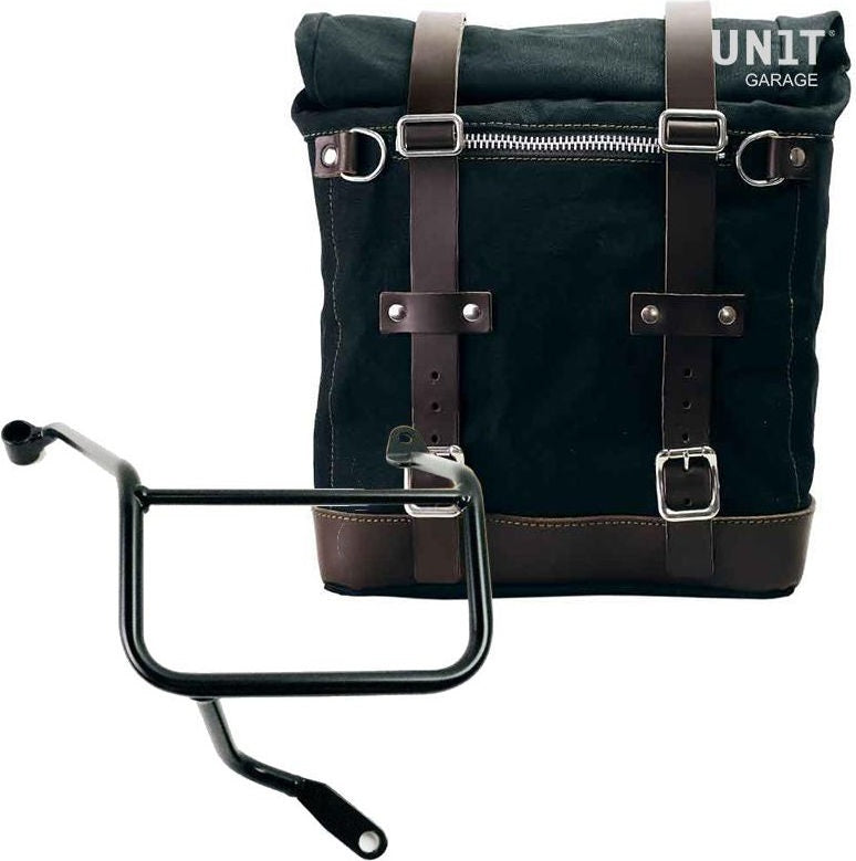 Unitgarage / ユニットガレージ Canvas Side Pannier Scram 22L-30L + Right Subframe Yamaha | U201-3208DX