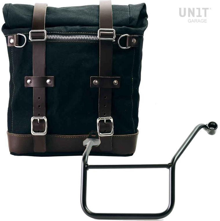Unitgarage / ユニットガレージ Canvas Side Pannier Scram 22L-30L + Left Subframe Yamaha | U201-3208SX
