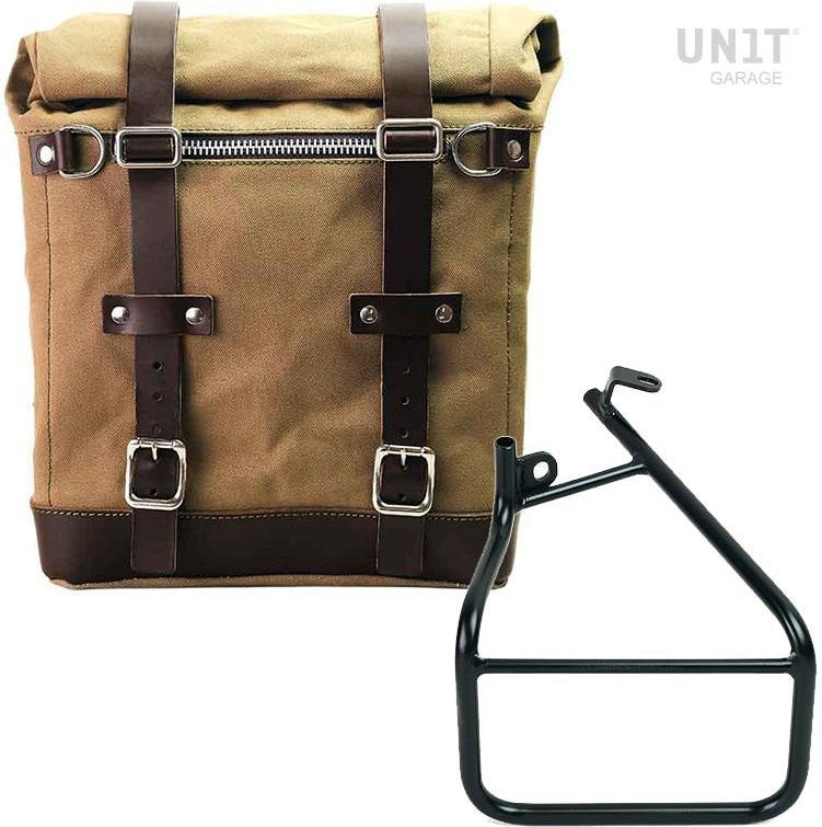 Unitgarage / ユニットガレージ Canvas Side Pannier Scram 22L-30L + Left Subframe Sportster S 1250 | U201-3320SX