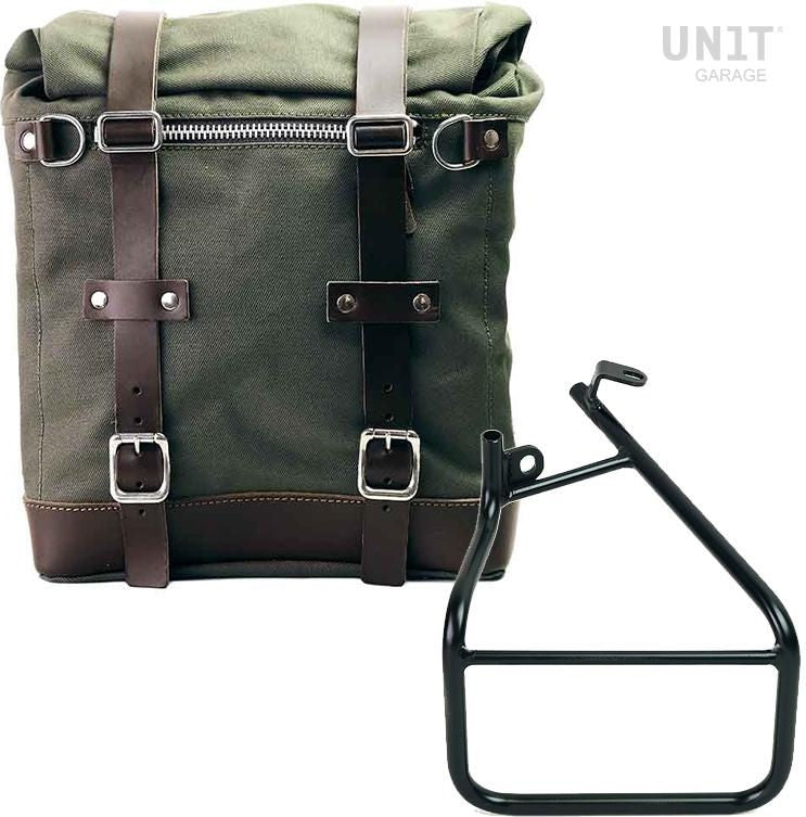 Unitgarage / ユニットガレージ Canvas Side Pannier Scram 22L-30L + Left Subframe Sportster S 1250 | U201-3320SX