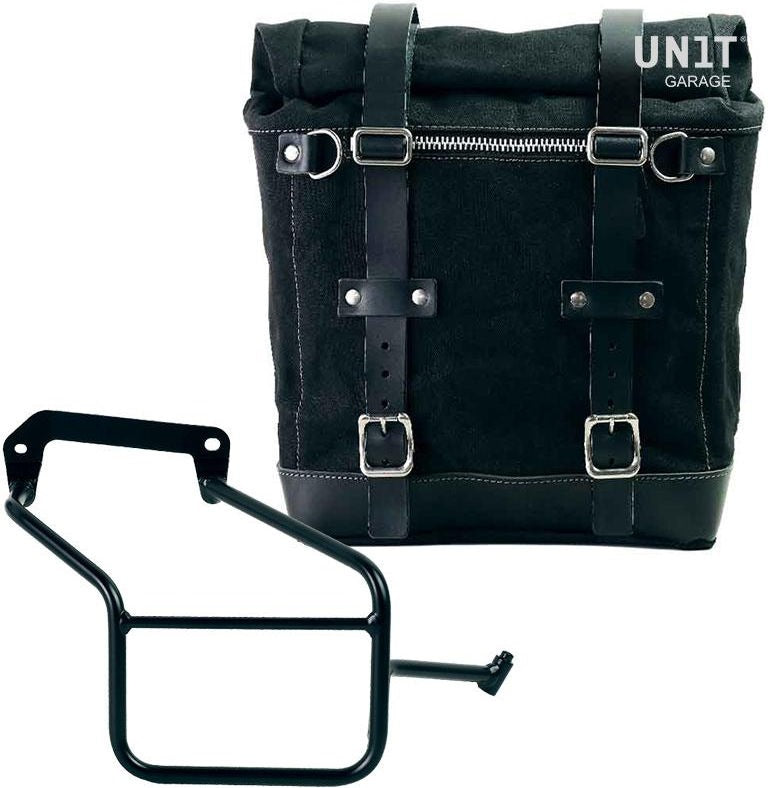 Unitgarage / ユニットガレージ Canvas Side Pannier Scram 22L-30L + Right Subframe Aprilia Tuareg 660 | U201-3600DX