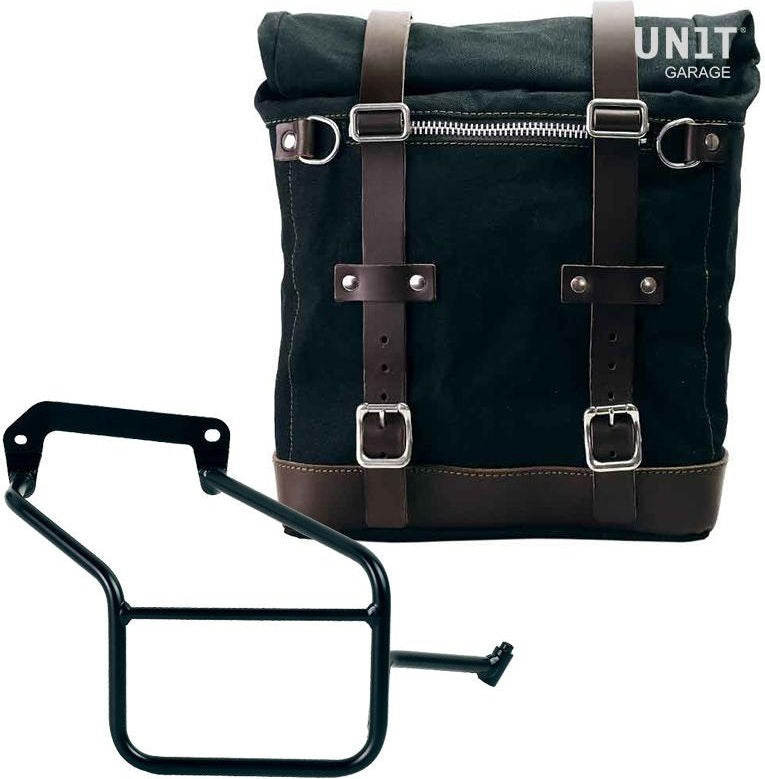 Unitgarage / ユニットガレージ Canvas Side Pannier Scram 22L-30L + Right Subframe Aprilia Tuareg 660 | U201-3600DX