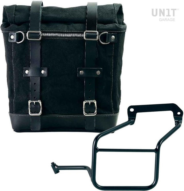 Unitgarage / ユニットガレージ Canvas Side Pannier Scram 22L-30L + Left Subframe Aprilia Tuareg 660 | U201-3600SX