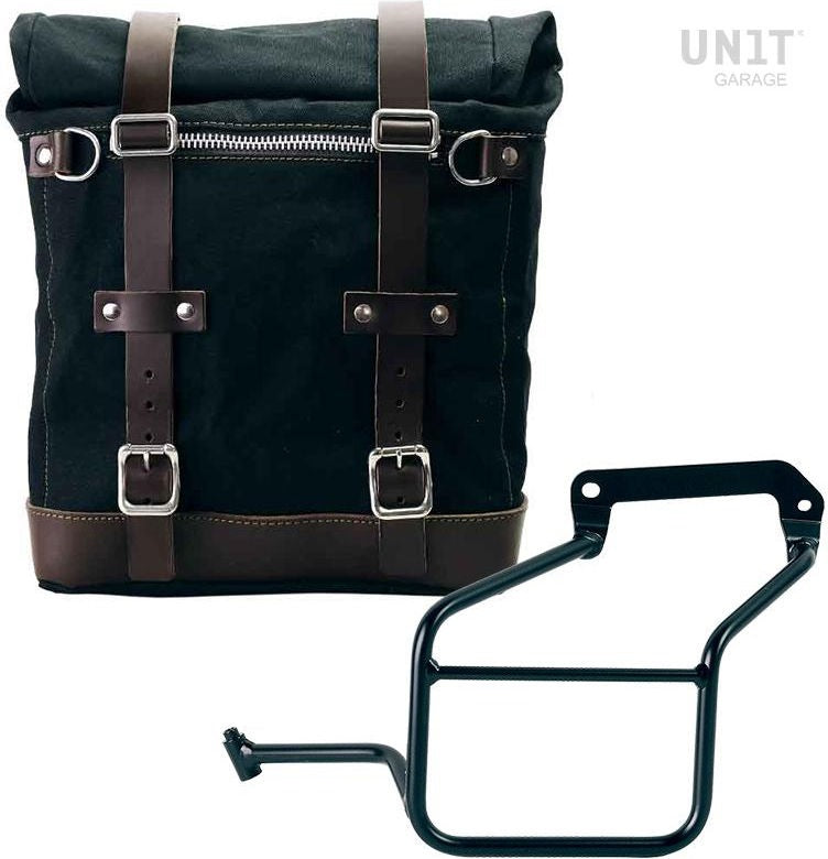 Unitgarage / ユニットガレージ Canvas Side Pannier Scram 22L-30L + Left Subframe Aprilia Tuareg 660 | U201-3600SX