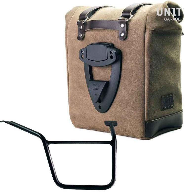 Unitgarage / ユニットガレージ Waxed suede side pannier Scram 22L-30L + Right Subframe Pan America 1250 | U202-3304DX