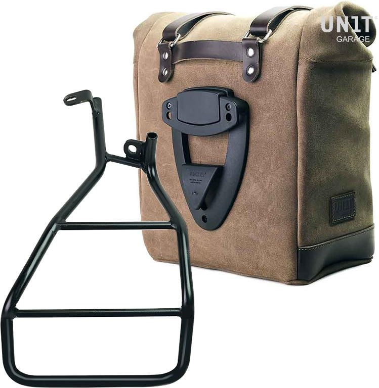 Unitgarage / ユニットガレージ Waxed suede side pannier Scram 22L-30L + Right Subframe Sportster S 1250 | U202-3320DX