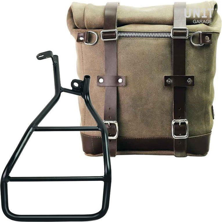 Unitgarage / ユニットガレージ Waxed suede side pannier Scram 22L-30L + Right Subframe Sportster S 1250 | U202-3320DX