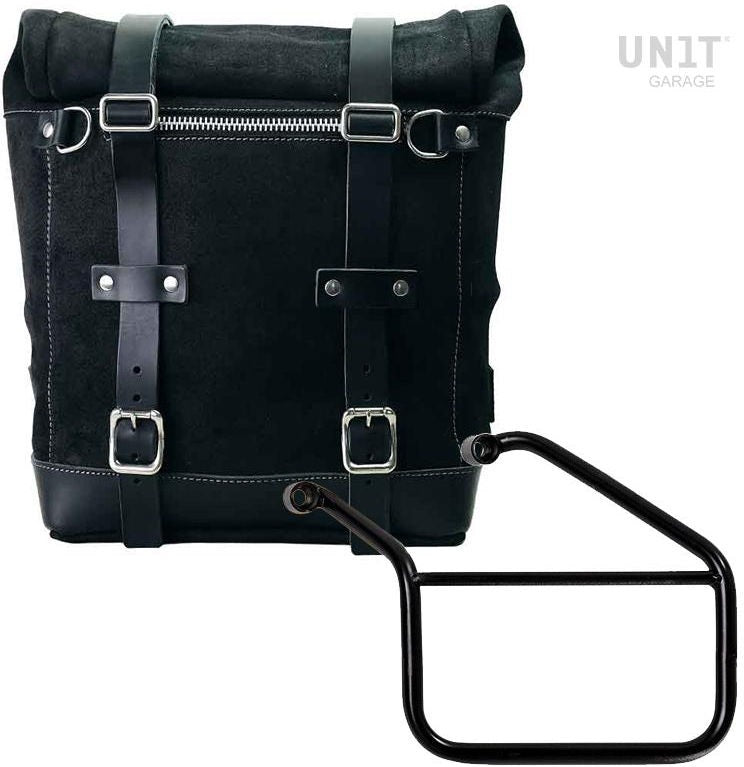 Unitgarage / ユニットガレージ Waxed suede side pannier Scram 22L-30L + Left Subframe Triumph Trident 660 | U202-3500SX