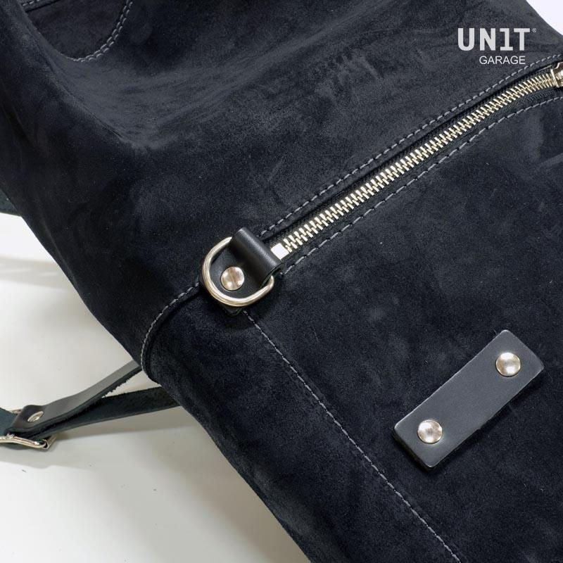 Unitgarage / ユニットガレージ Waxed suede side pannier Scram 22L-30L + Right Subframe Aprilia Tuareg 660 | U202-3600DX