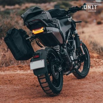 Unitgarage / ユニットガレージ Khali side pannier in TPU + Left Subframe husqvarna 401 (2020 until now) | UG001-3003SX