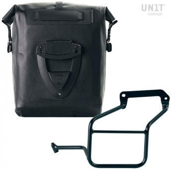 Unitgarage / ユニットガレージ Khali side pannier in TPU + Left Subframe Aprilia Tuareg 660 | UG001-3600SX