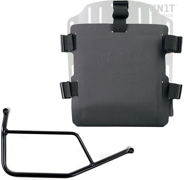 Unitgarage / ユニットガレージ Aluminum bag holder with adjustable front in Hypalon and Quick Release System + subframe | UG007-U000-1421