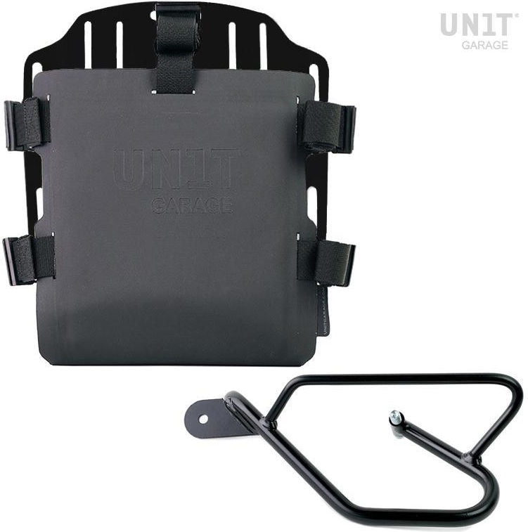 Unitgarage / ユニットガレージ Aluminum bag holder with adjustable front in Hypalon and Quick Release System + subframe | UG007-U000-2250SX