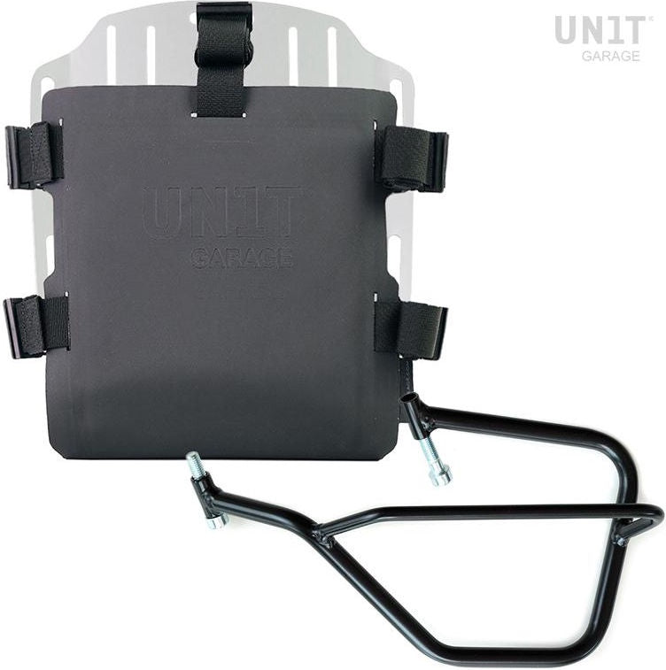 Unitgarage / ユニットガレージ Aluminum bag holder with adjustable front in Hypalon and Quick Release System + subframe | UG007-U000-2504SX