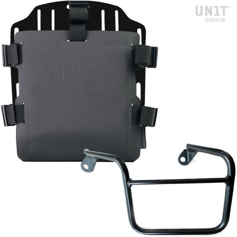 Unitgarage / ユニットガレージ Aluminum bag holder with adjustable front in Hypalon and Quick Release System + subframe | UG007-U000-2600SX