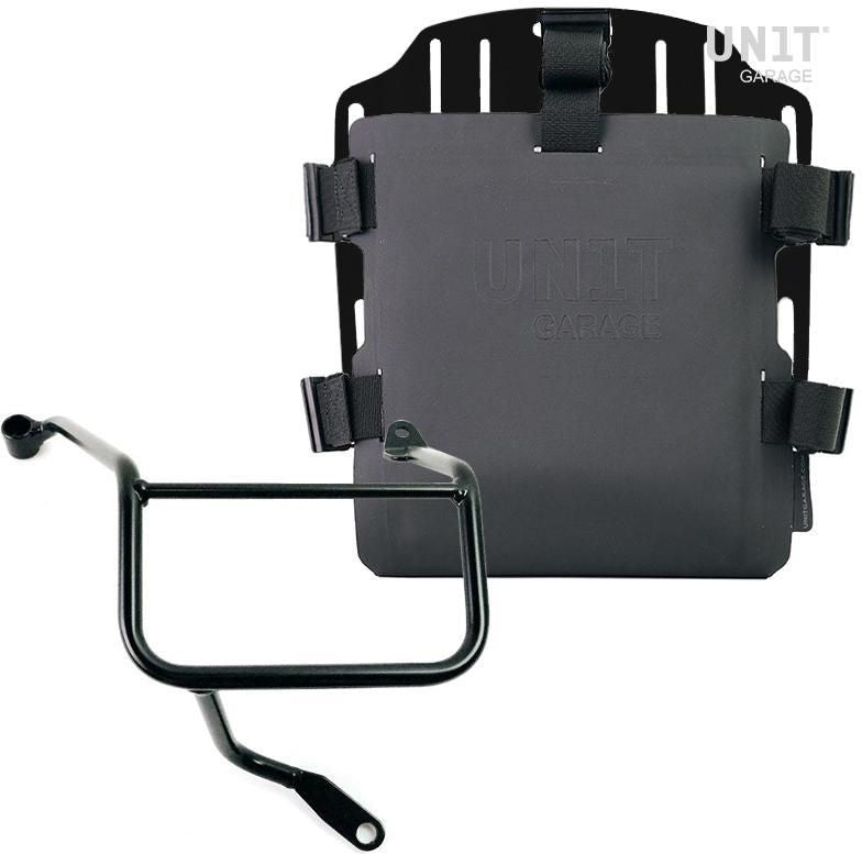 Unitgarage / ユニットガレージ Aluminum bag holder with adjustable front in Hypalon and Quick Release System + subframe | UG007-U000-3208DX
