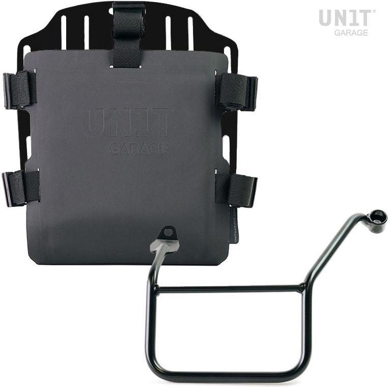 Unitgarage / ユニットガレージ Aluminum bag holder with adjustable front in Hypalon and Quick Release System + subframe | UG007-U000-3208SX