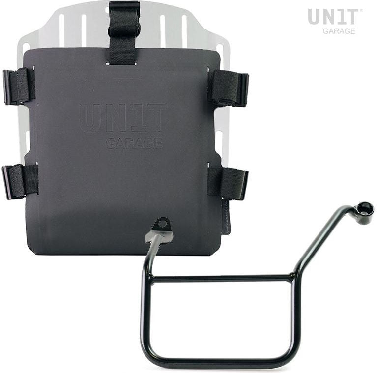 Unitgarage / ユニットガレージ Aluminum bag holder with adjustable front in Hypalon and Quick Release System + subframe | UG007-U000-3208SX