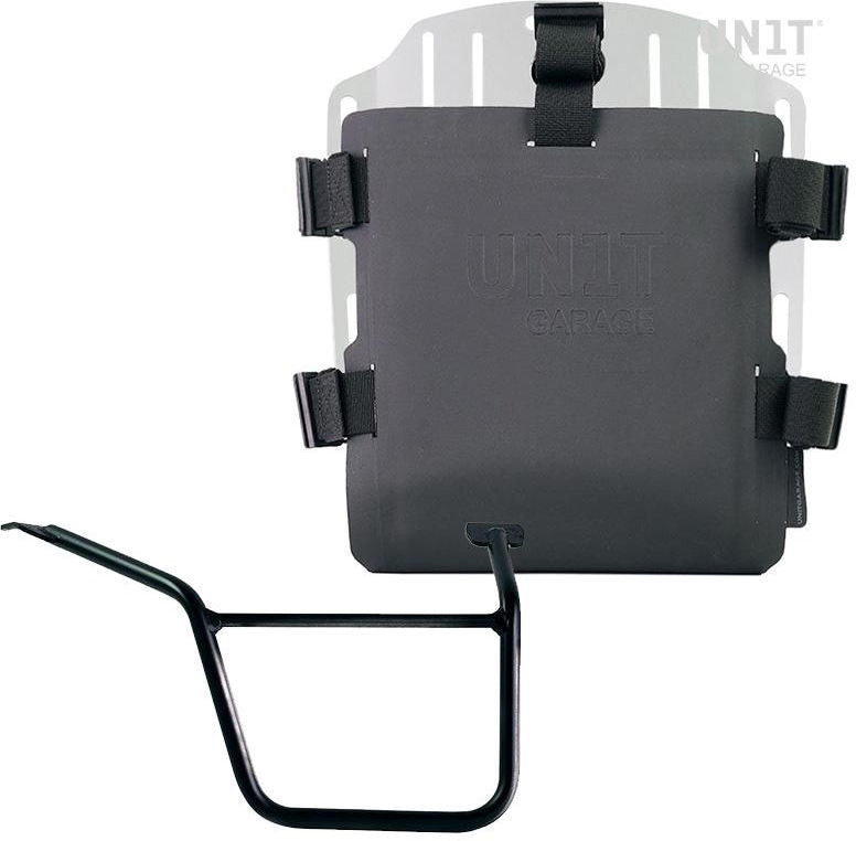 Unitgarage / ユニットガレージ Aluminum bag holder with adjustable front in Hypalon and Quick Release System + Pan America 1250 subframe | UG007-U000-3304DX