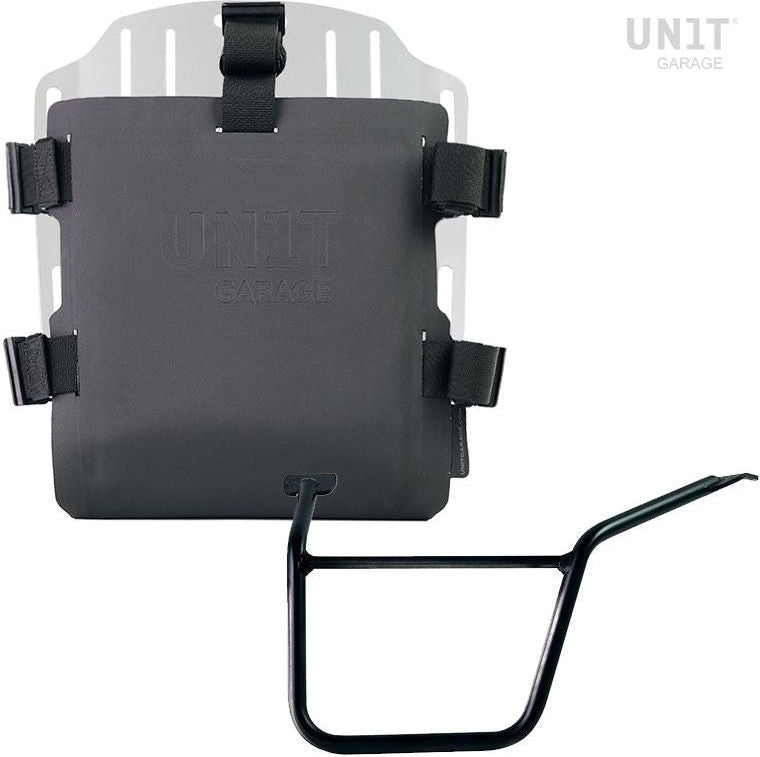 Unitgarage / ユニットガレージ Aluminum bag holder with adjustable front in Hypalon and Quick Release System + subframe | UG007-U000-3304SX