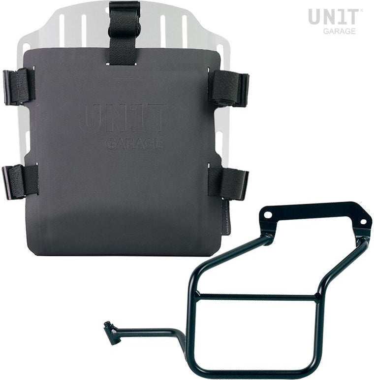 Unitgarage / ユニットガレージ Aluminum bag holder with adjustable front in Hypalon and Quick Release System + subframe | UG007-U000-3600SX