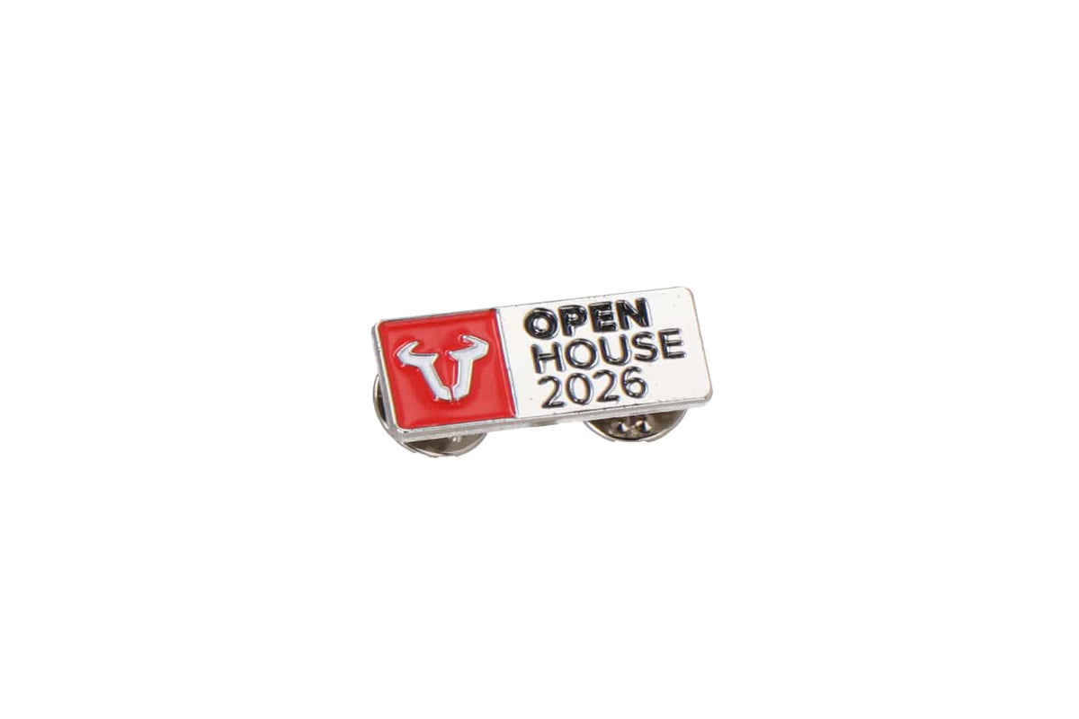 SW-MOTECH / SWモテック OPEN HOUSE 2026 ピンバッジ 11,7 mm x 30,0 mm. Mehrfarbig. Zum Anstecken. | WER.GIV.045.10000