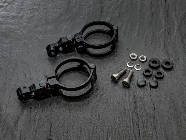 Wunderkind / ワンダーカインド ランプホルダー セット  D53 / 54mm / ロング / ブラック | 104252-D53-A91-F15