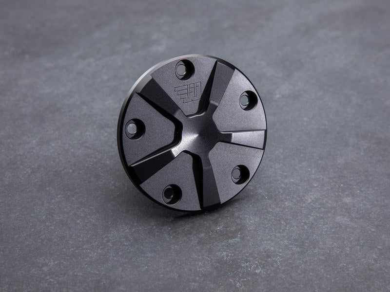 Wunderkind (ワンダーカインド) タイマーカバーTwinCam5ホールコンプリート ブラスト仕上げ セミマットブラック| 106137-F24